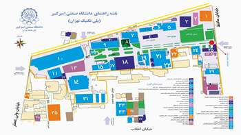 نقشه دانشگاه